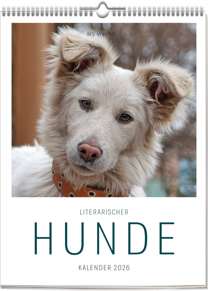 Literarischer Hunde - Kalender 2026.