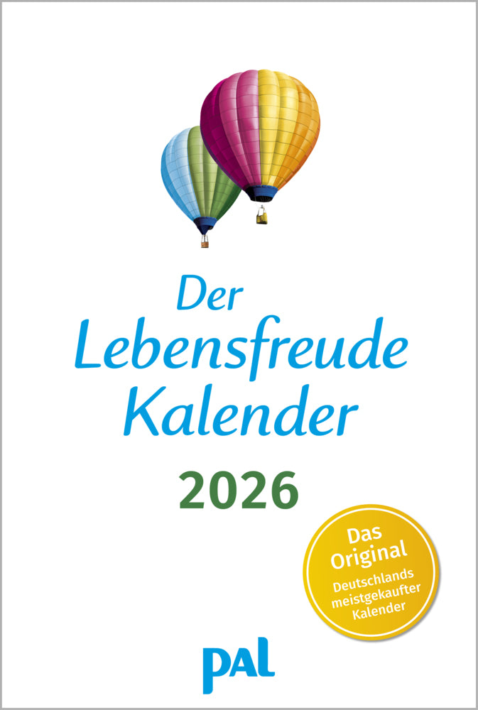 Der Lebensfreude-Kalender 2026.