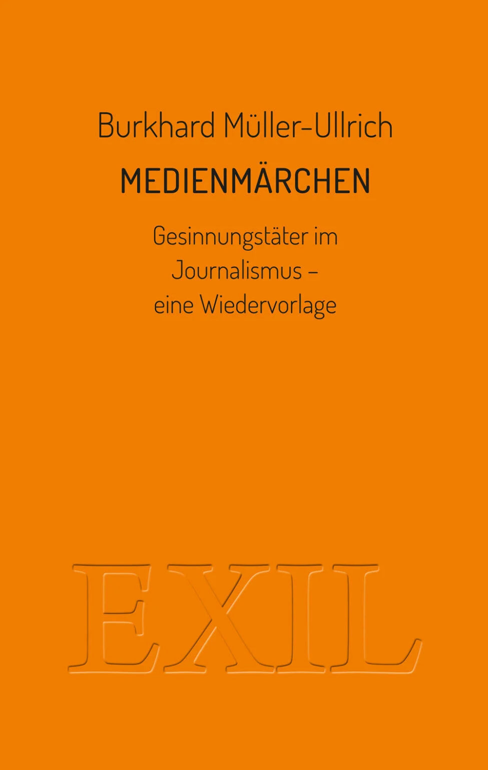 MEDIENMÄRCHEN von Burkhard Müller-Ullrich