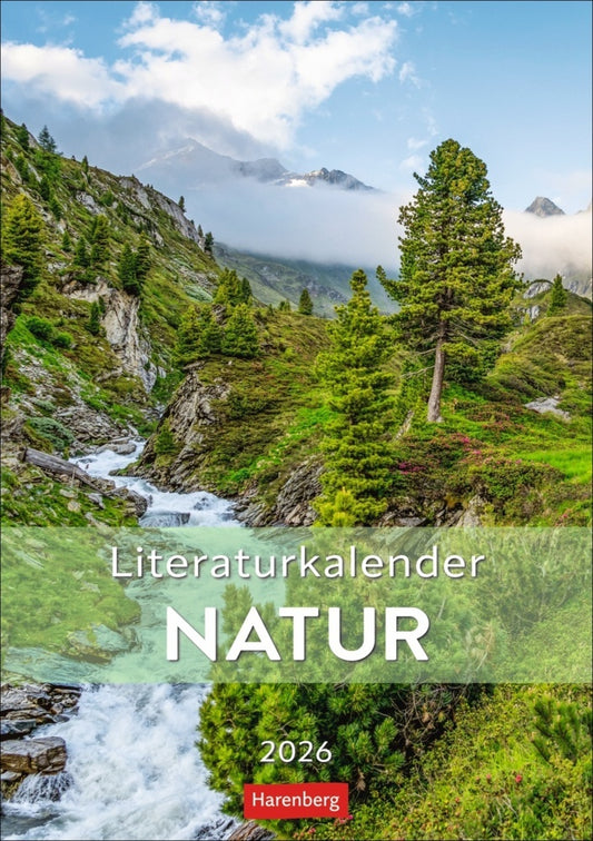 Literaturkalender Natur Wochen-Kulturkalender 2026.