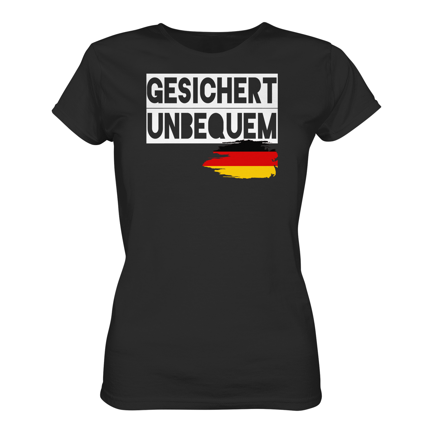 Gesichert Unbequem - Ladies Premium Shirt