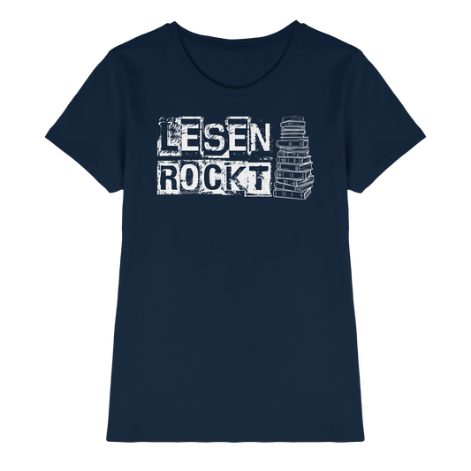 LESEN ROCKT - Ladies Premium Shirt