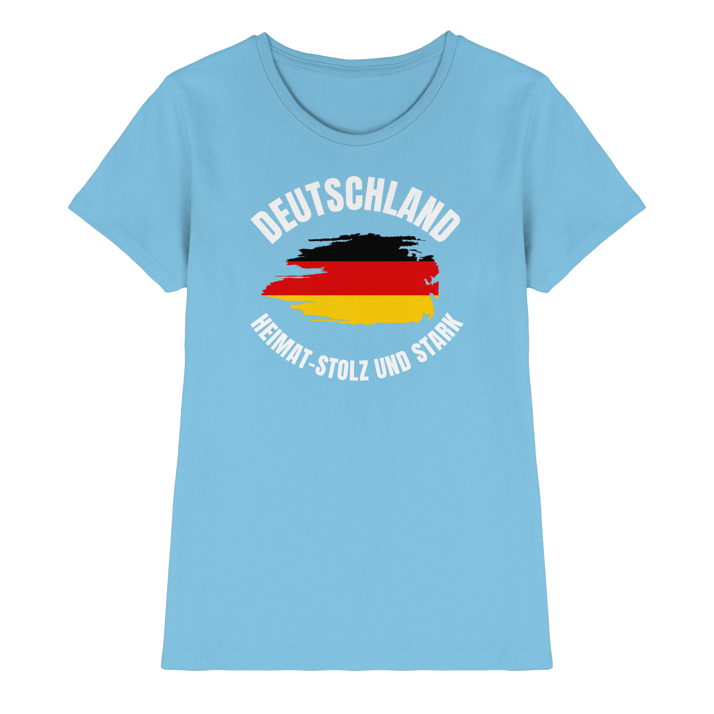 Deutschland Heimat Stolz und Stark - Ladies Premium Shirt