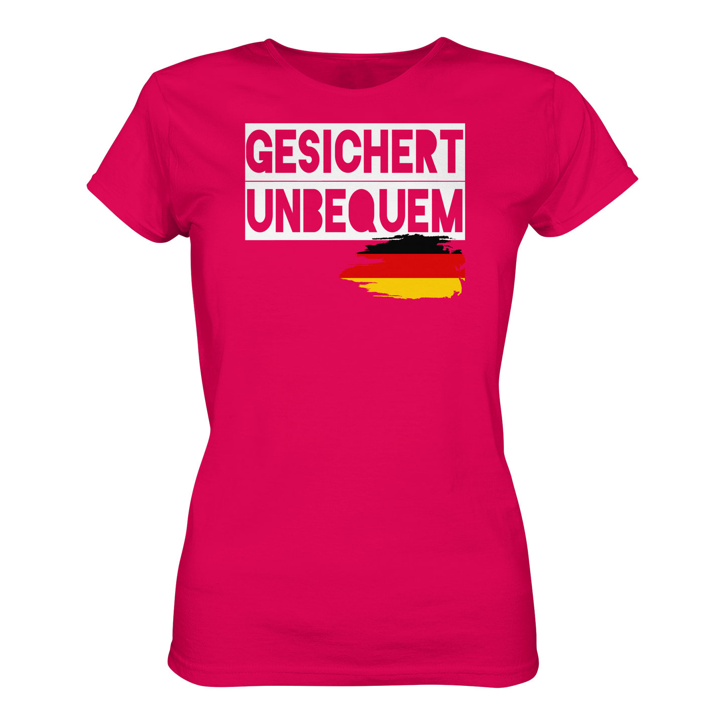 Gesichert Unbequem - Ladies Premium Shirt
