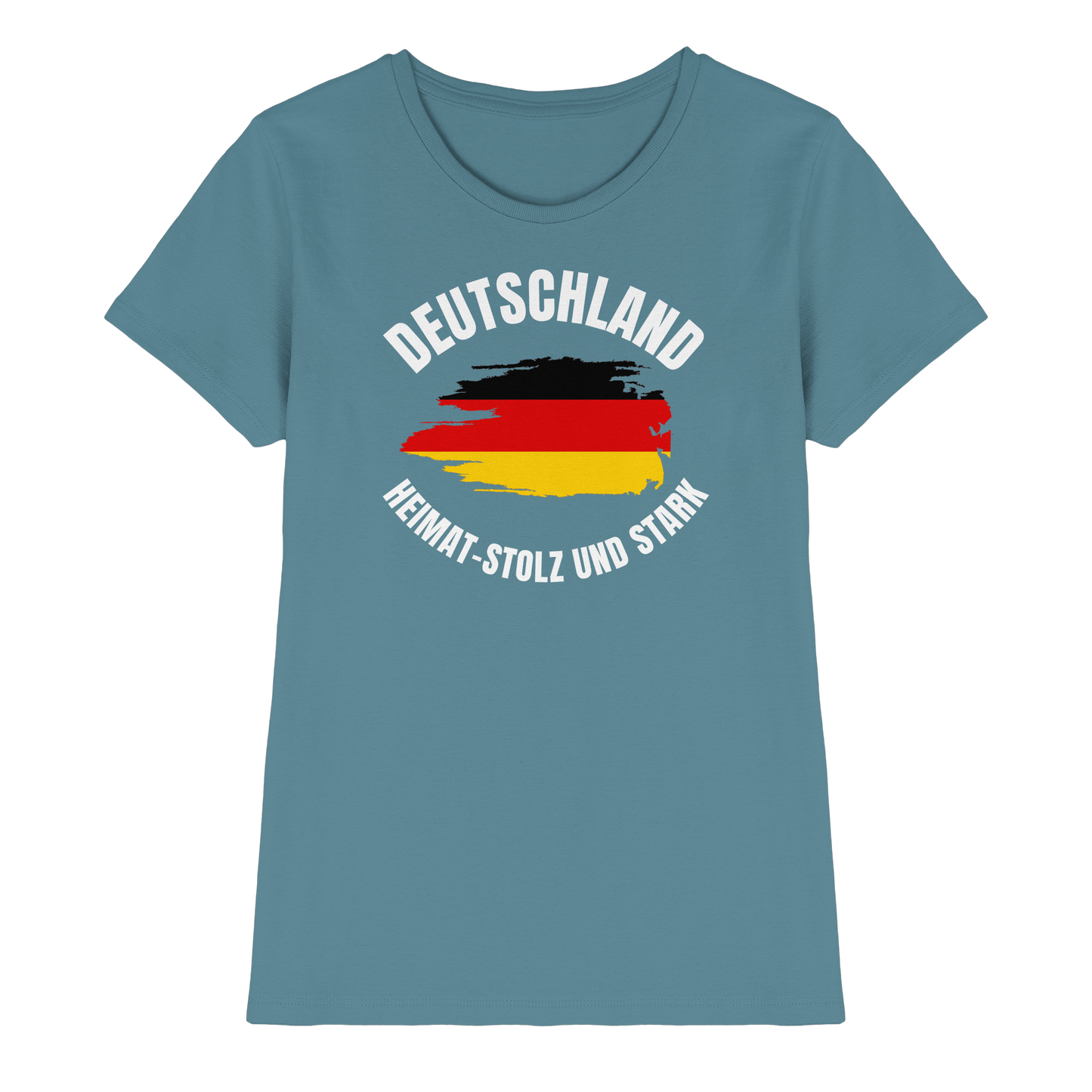 Deutschland Heimat Stolz und Stark - Ladies Premium Shirt