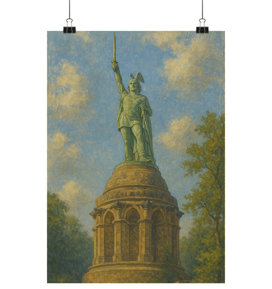 Hermannsdenkmal - Poster Din A3 (hoch)