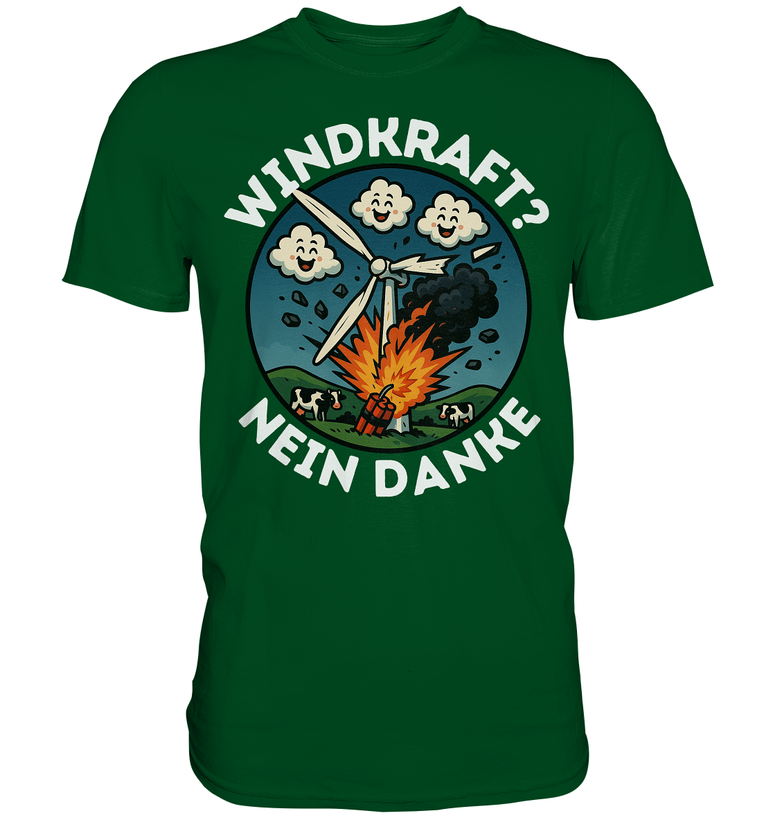 Windkraft? Nein Danke - Premium Shirt