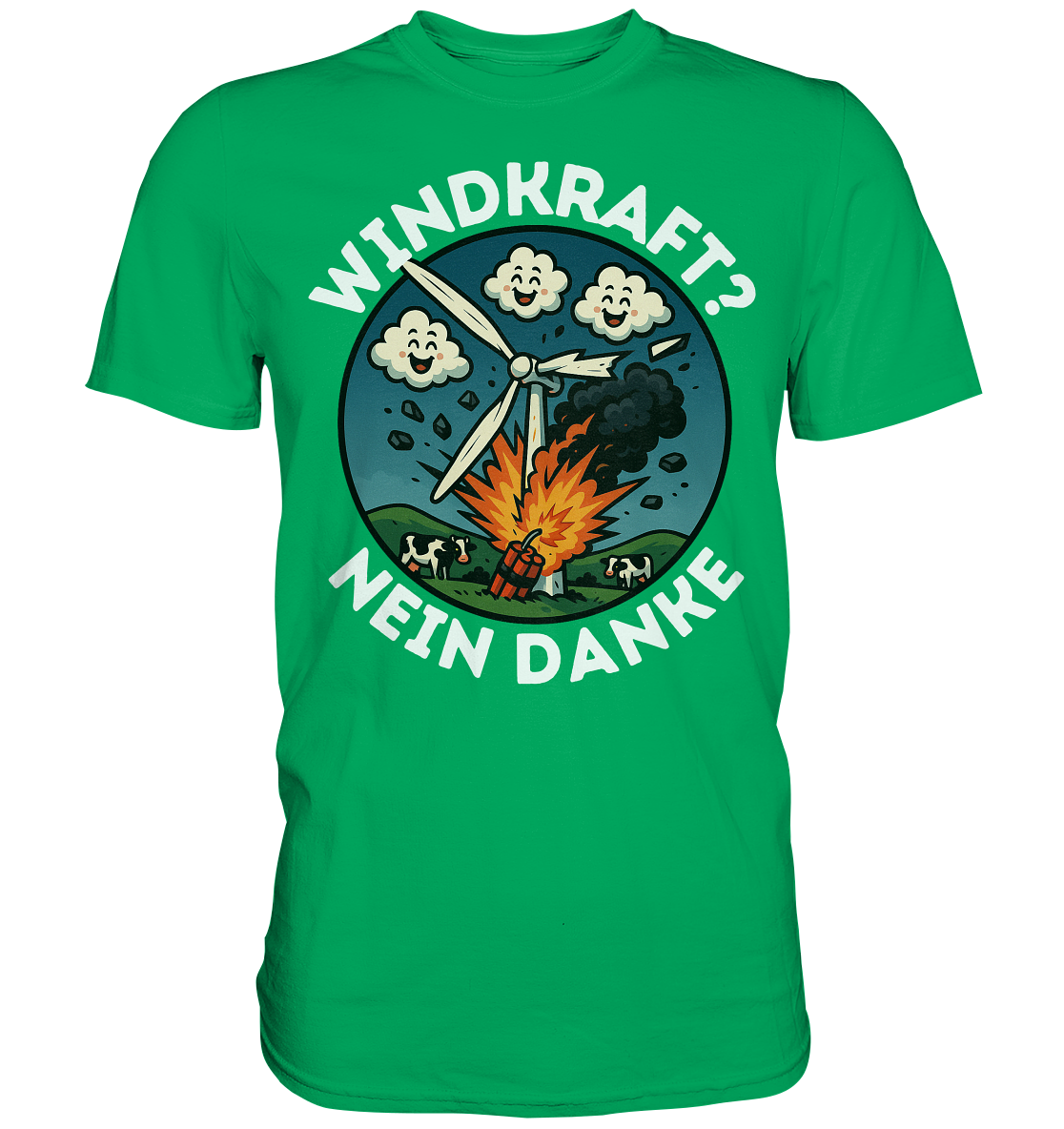 Windkraft? Nein Danke - Premium Shirt