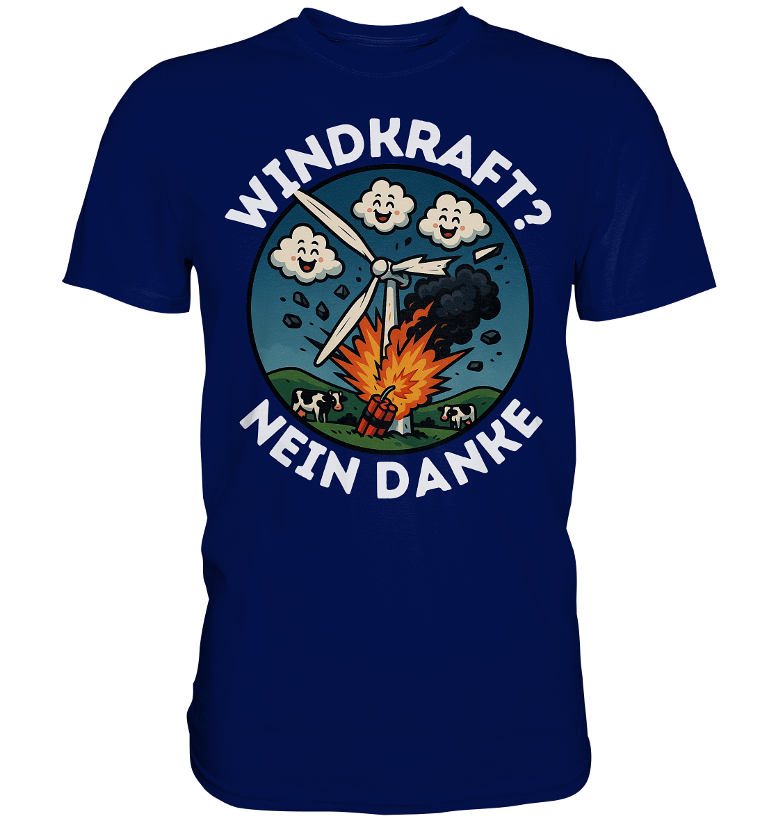 Windkraft? Nein Danke - Premium Shirt