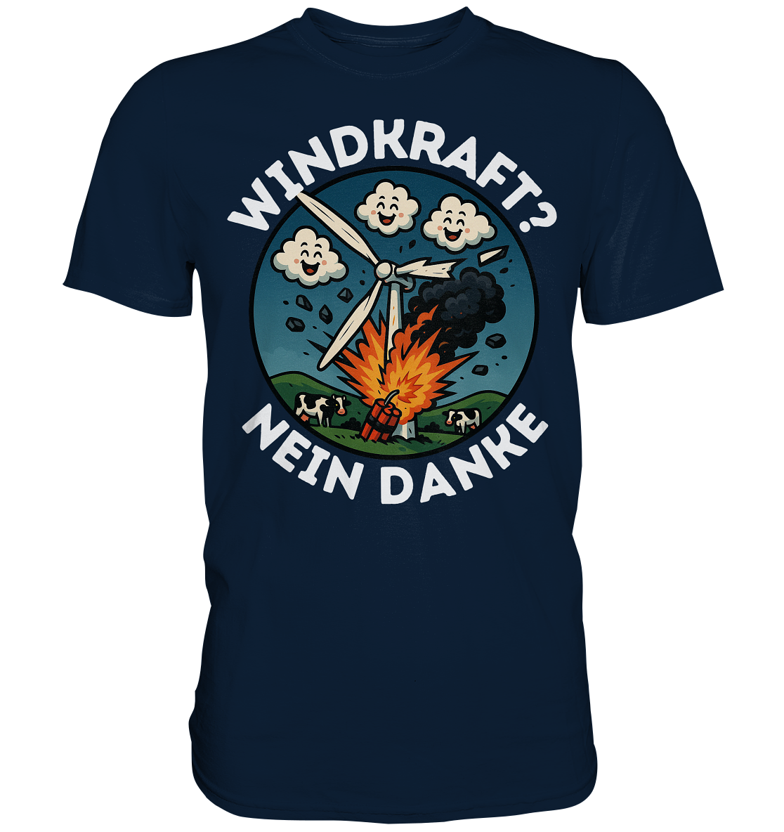 Windkraft? Nein Danke - Premium Shirt