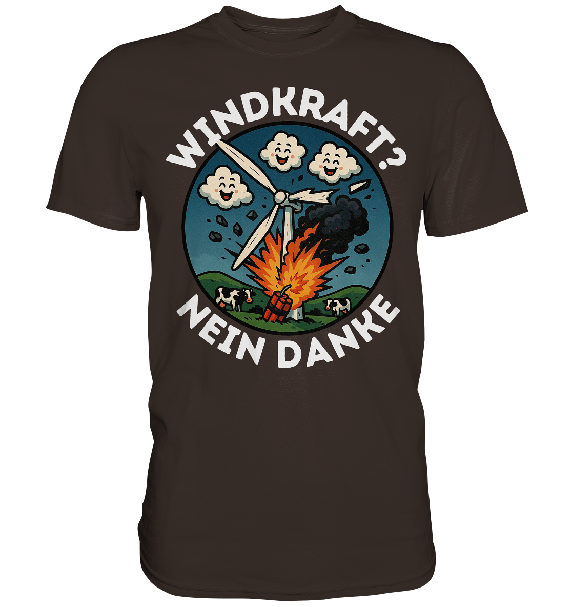 Windkraft? Nein Danke - Premium Shirt