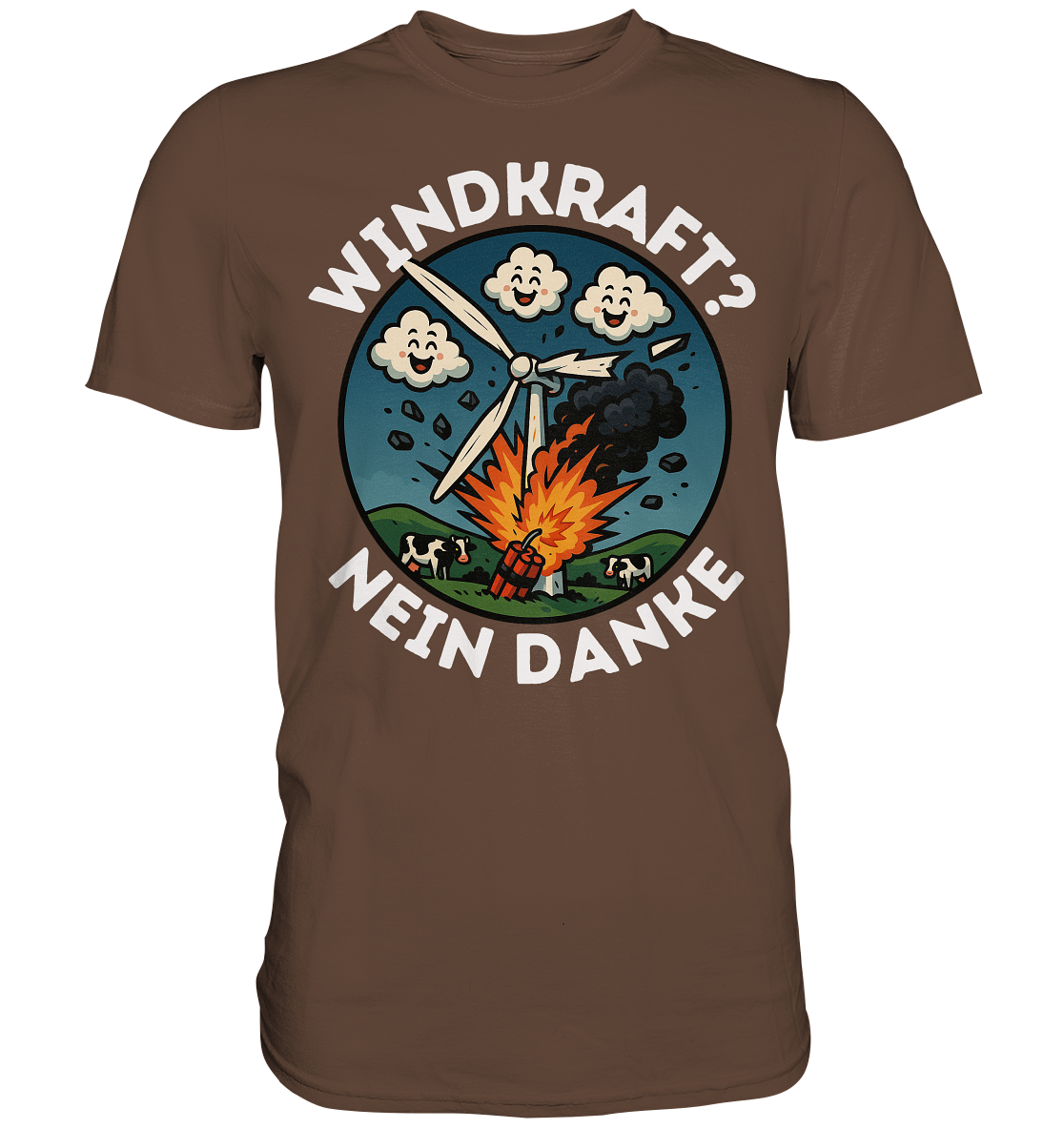 Windkraft? Nein Danke - Premium Shirt