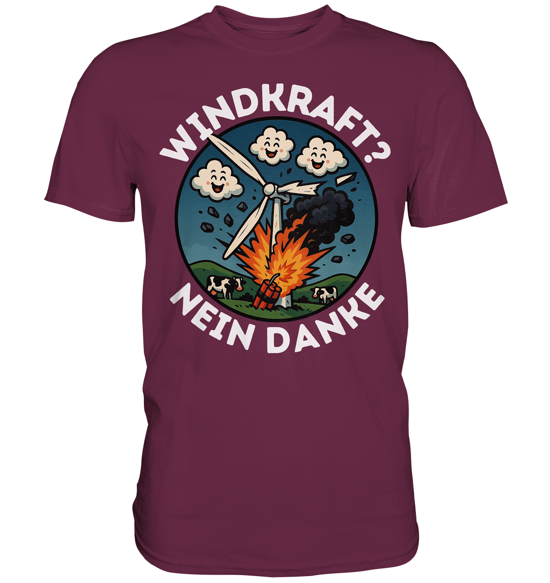 Windkraft? Nein Danke - Premium Shirt