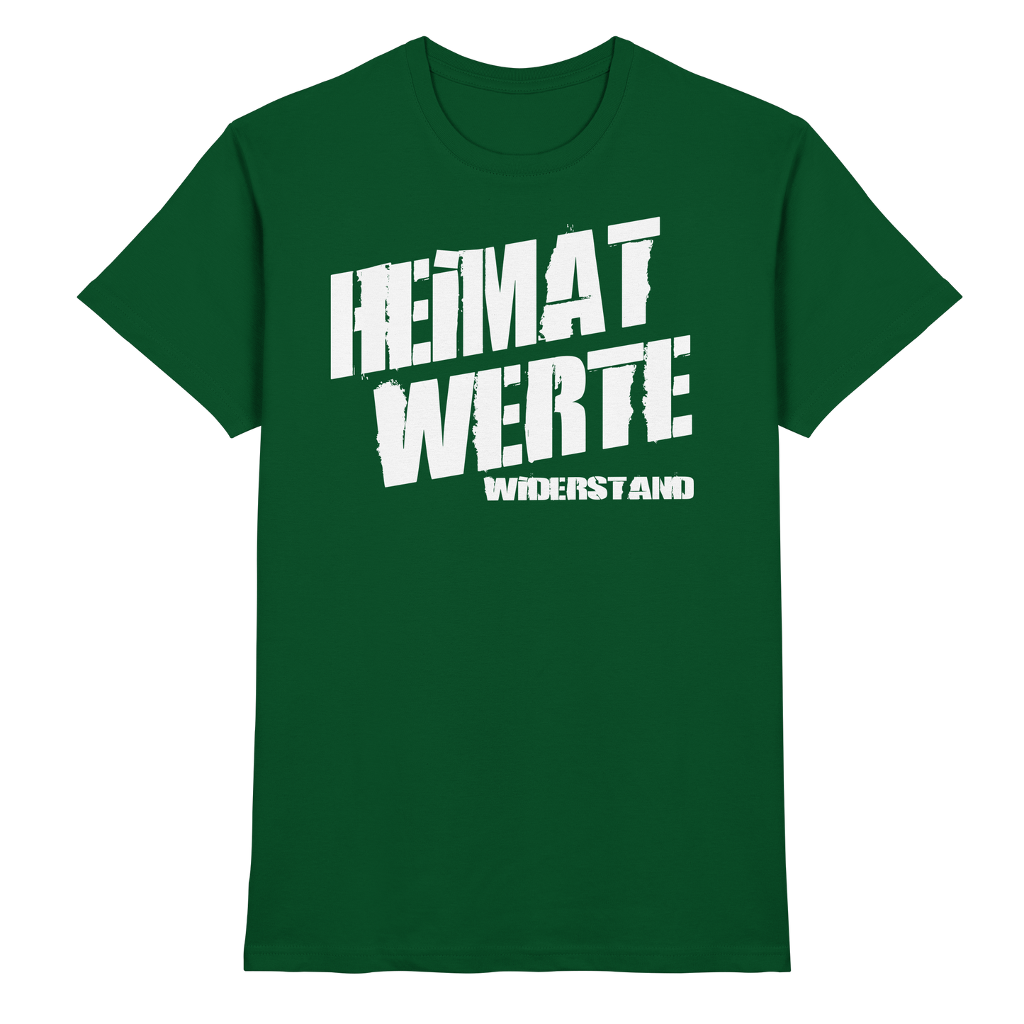 Heimat Werte Widerstand - Premium Shirt