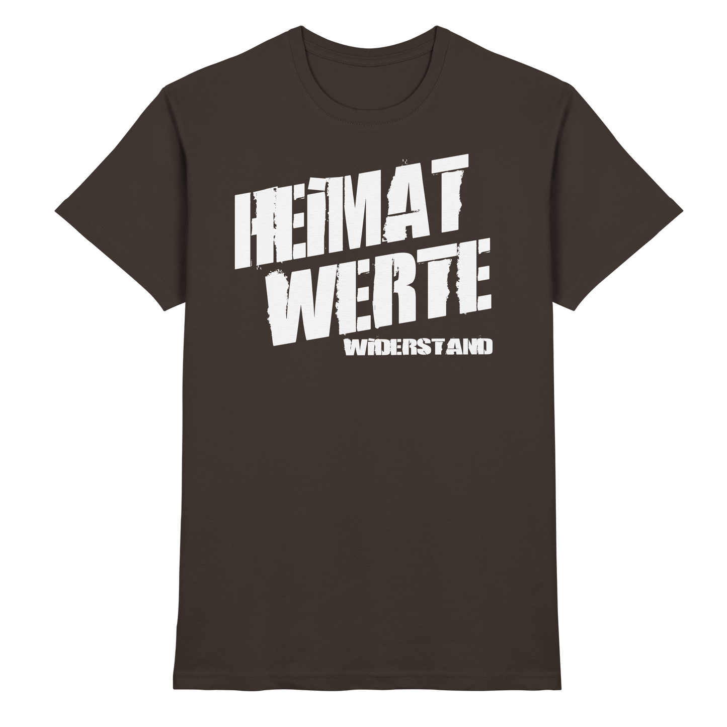 Heimat Werte Widerstand - Premium Shirt