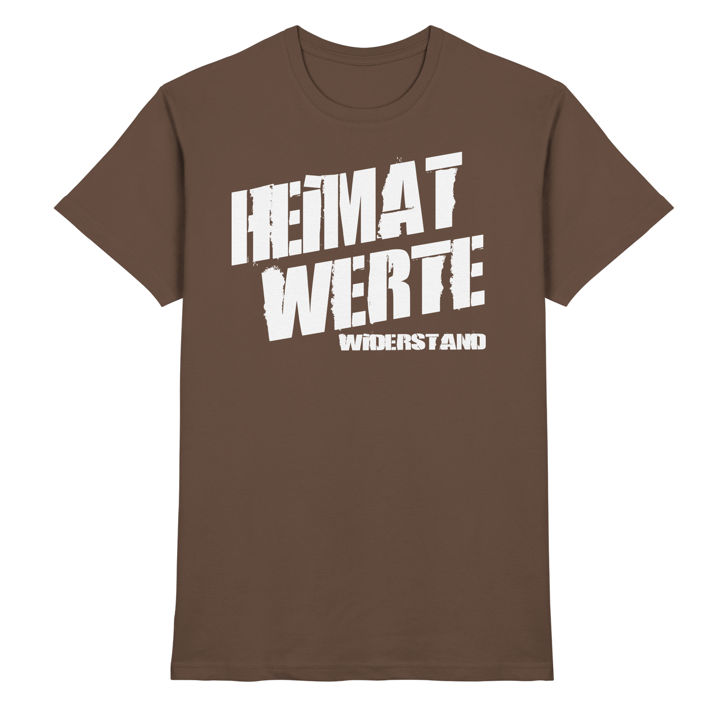 Heimat Werte Widerstand - Premium Shirt