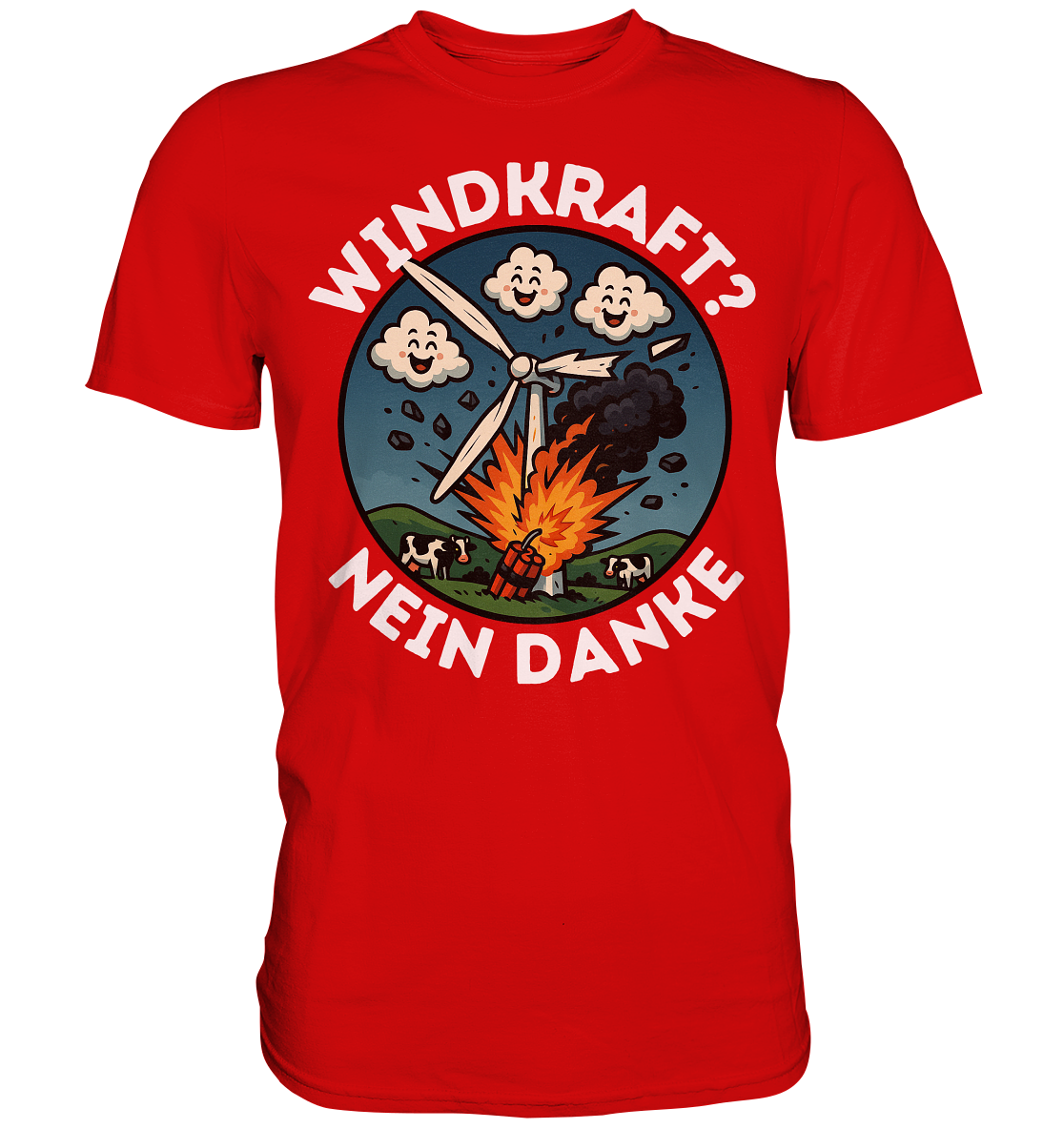 Windkraft? Nein Danke - Premium Shirt