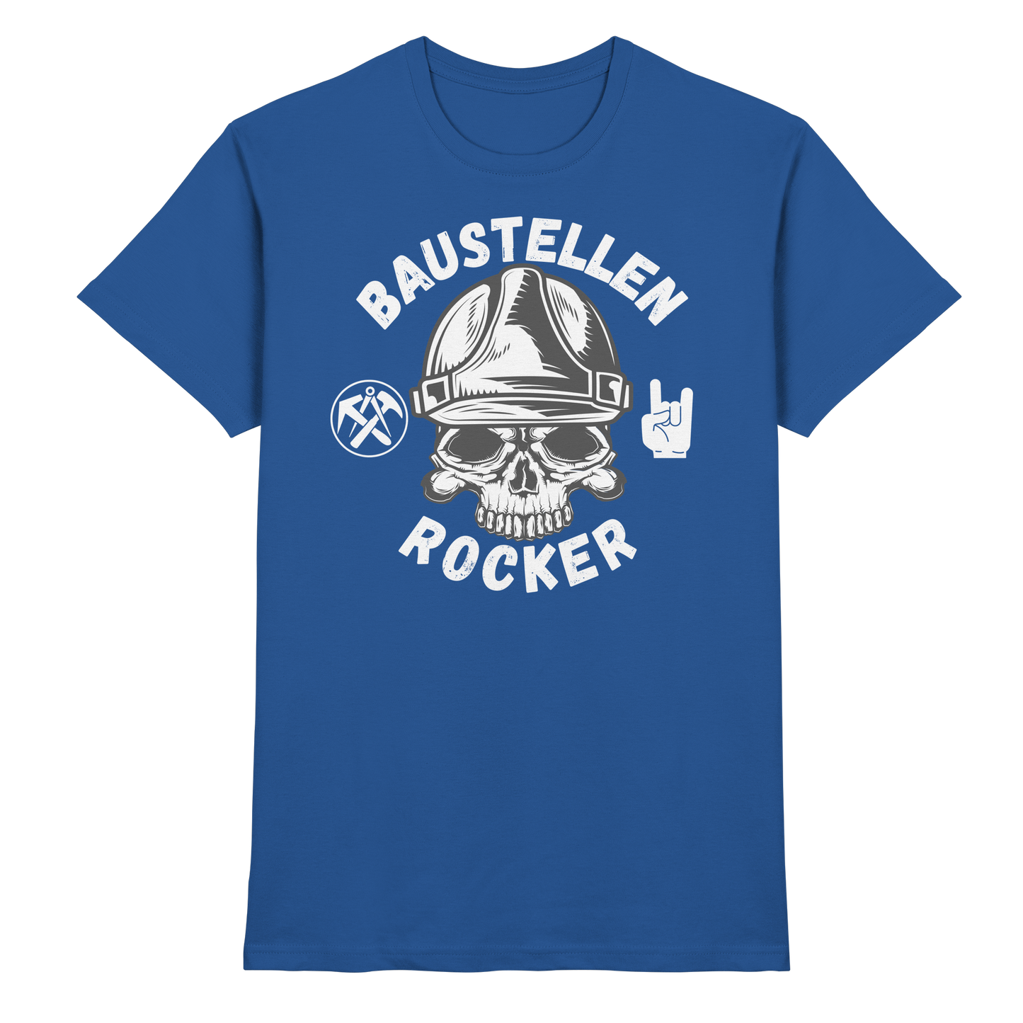 Baustellen Rocker Dachdecker - Premium Shirt