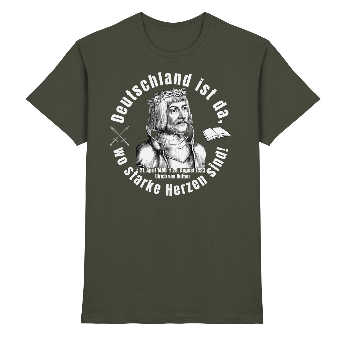 Ulrich von Hutten/ Deutschland - Premium Shirt